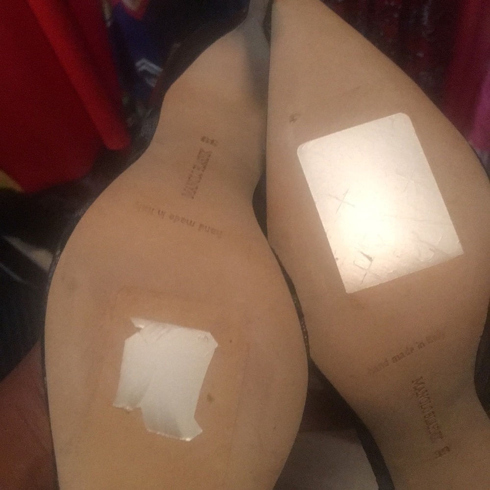 Manolo blahnik lace pumps sz 39 - Picture 4 of 5